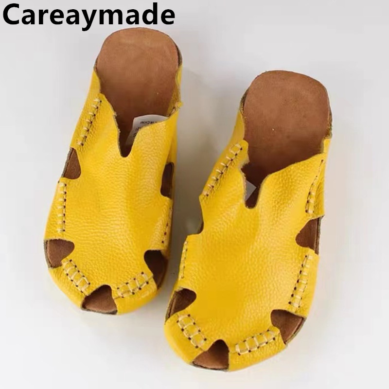 Men Shoes Xxl - Caraymade-정품 가죽 캐주얼 신발, 커플의 baodou