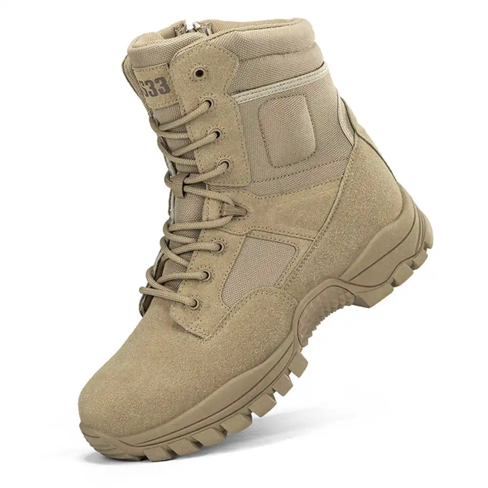 Men Shoes Types Name - 미끄럼 방지 정품 가죽 하이킹 부츠,