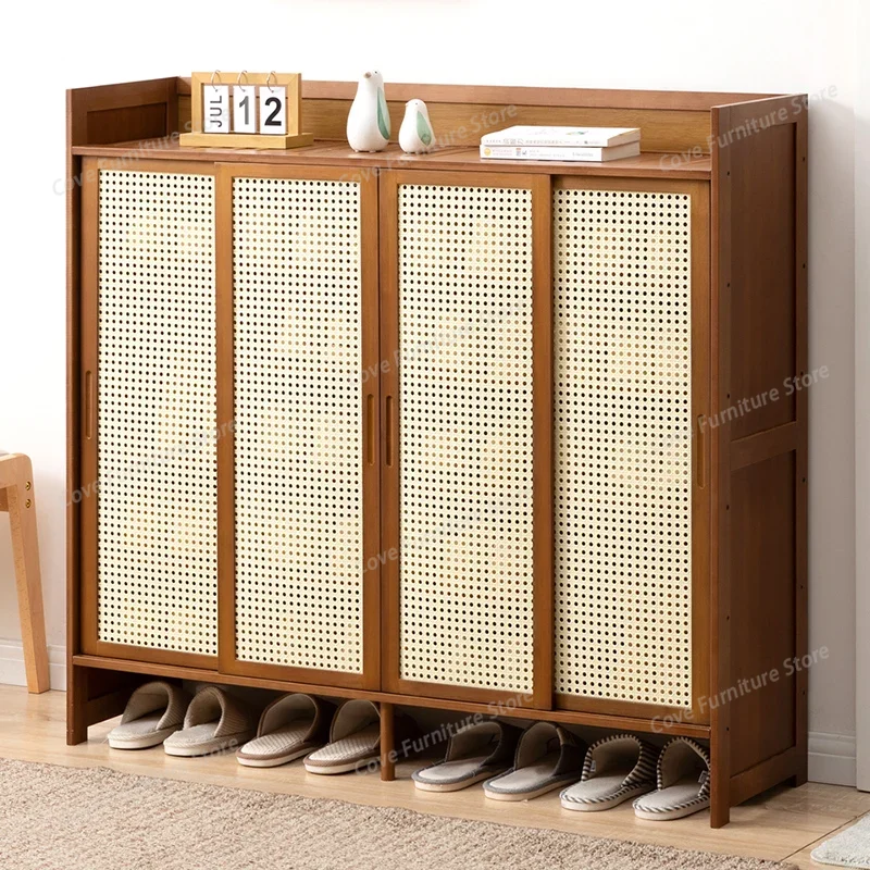 Men Shoes Rack - 초슬림 신발 정리대, 남성용 벤치형 신발장,