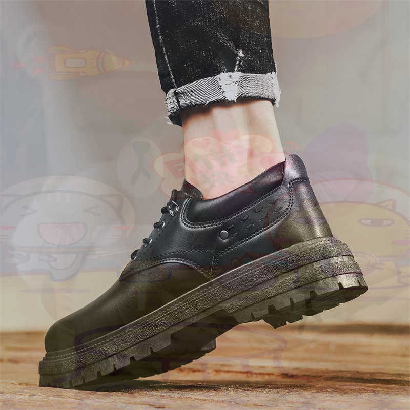 Men Shoes Types Name - 어두운 천연 가죽 패션 트레이너 테니스