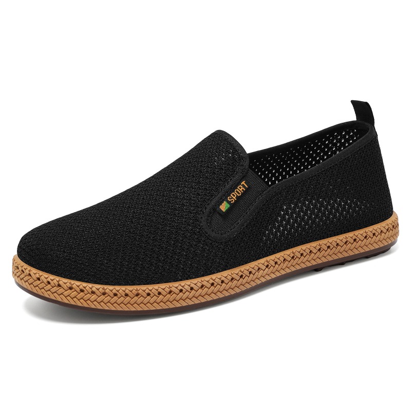 남성용 옛날 북경 스타일 슬립온 워킹화 통기성 경량 미 - Men'S Shoes For Wide Feet 리뷰 및 가격