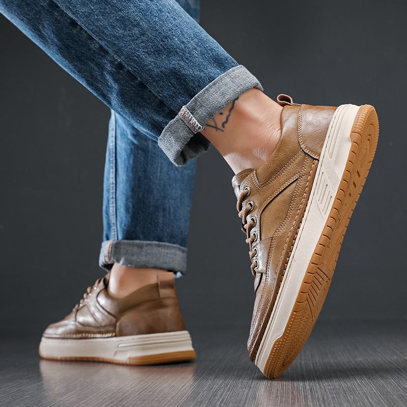 빈티지 남성 브로그 슈즈 본디드 레더 디스트레스드 마감 - Men'S Shoes Smart 리뷰 및 가격