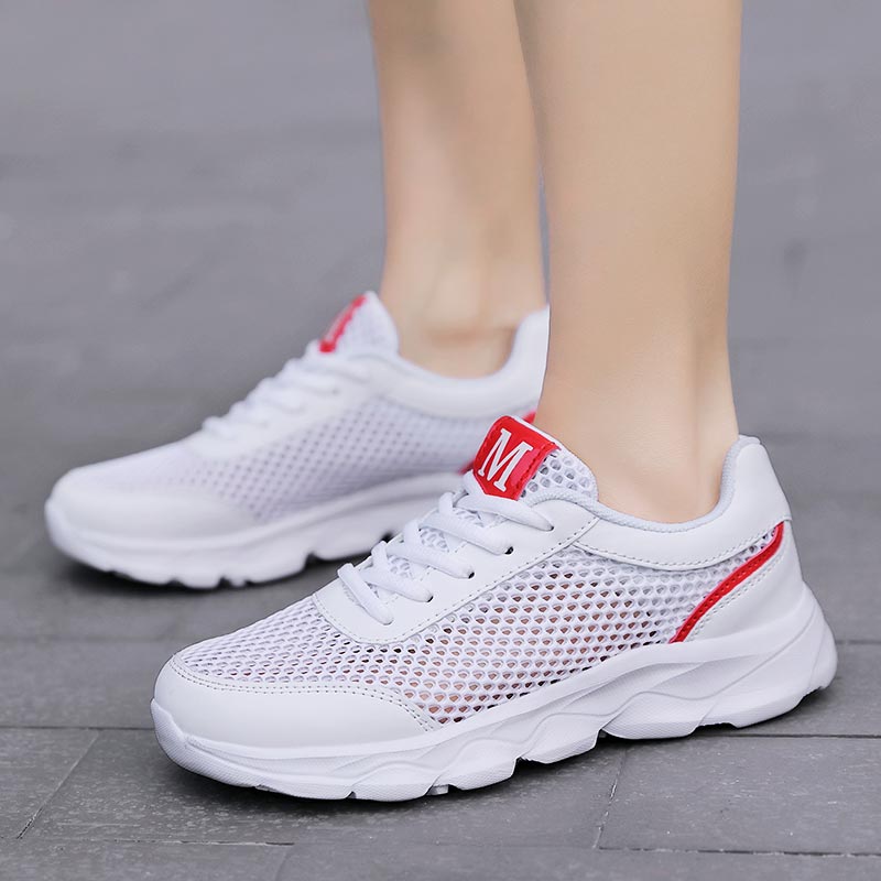 새로운 여름 통기성 운동화 여성 메쉬 여성 스포츠 신발 - Men Shoes Online Shopping 리뷰 및 가격