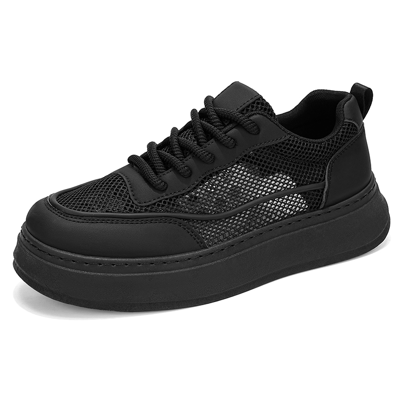 남성용 통기성 메쉬 플랫폼 스케이트 신발 여름 경량 캐 - Men Shoes Eu To Us Size 리뷰 및 가격