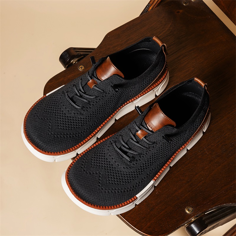 남성용 와이드 토 니트 드레스 슈즈 슬립온 통기성 메쉬 - Men'S Shoes For Wide Feet 리뷰 및 가격