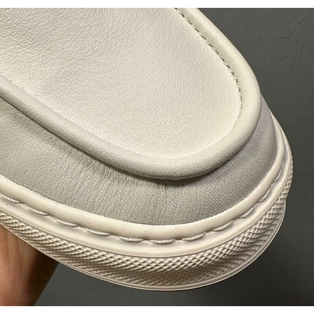 럭셔리 화이트 가죽 캐주얼 로퍼 – 하루 종일 편안함과 - Men'S Shoes Smart 리뷰 및 가격