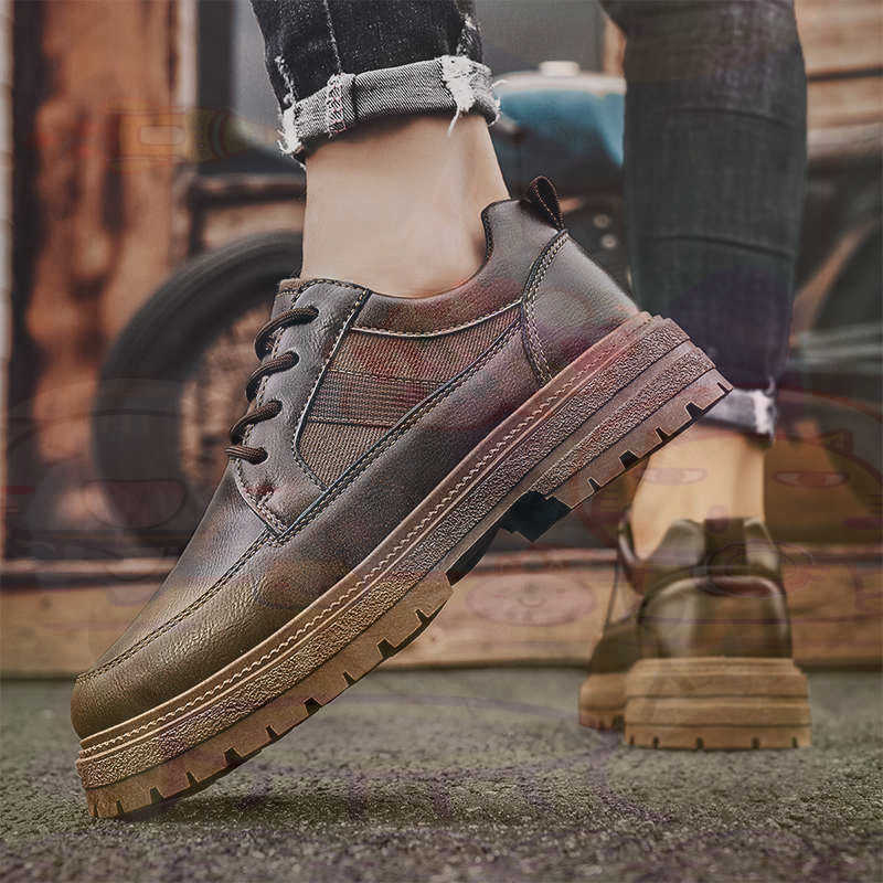 어두운 천연 가죽 패션 트레이너 테니스 남성 운동화 패 - Men Shoes Types Name 리뷰 및 가격
