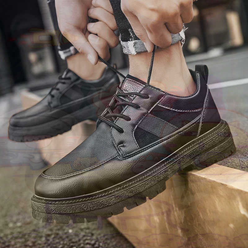 어두운 천연 가죽 패션 트레이너 테니스 남성 운동화 패 - Men Shoes Types Name 리뷰 및 가격
