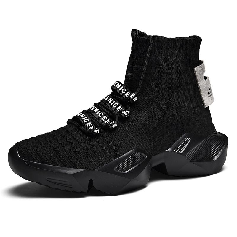 플러스 사이즈 하이 탑 대규모 스포츠 양말 부츠 남성  - Men Shoes Online Shopping 리뷰 및 가격