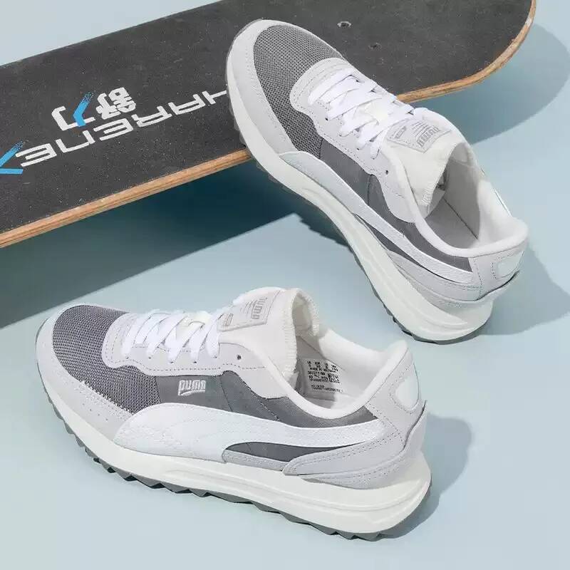 PUMA 남성 화이트 블랙 로우탑 스니커즈 클래식 클린 - Men Shoes Puma 리뷰 및 가격