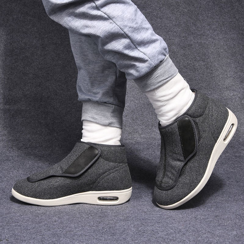 겨울용 벨벳 정형외과 와이드 핏 부종발용 신발 외반 조 - Men'S Shoes For Wide Feet 리뷰 및 가격