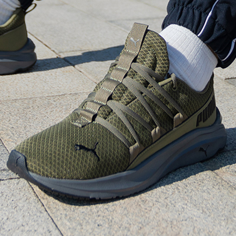푸마 남성 신발 새로운 밀리터리 그린 메쉬 통기성 운동 - Men Shoes Puma 리뷰 및 가격