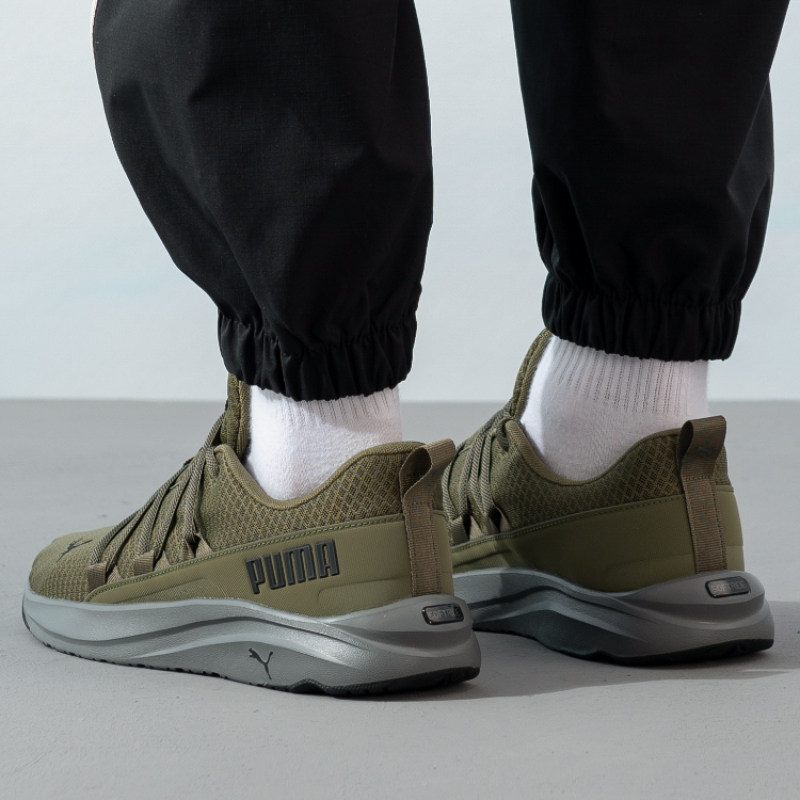 푸마 남성 신발 새로운 밀리터리 그린 메쉬 통기성 운동 - Men Shoes Puma 리뷰 및 가격