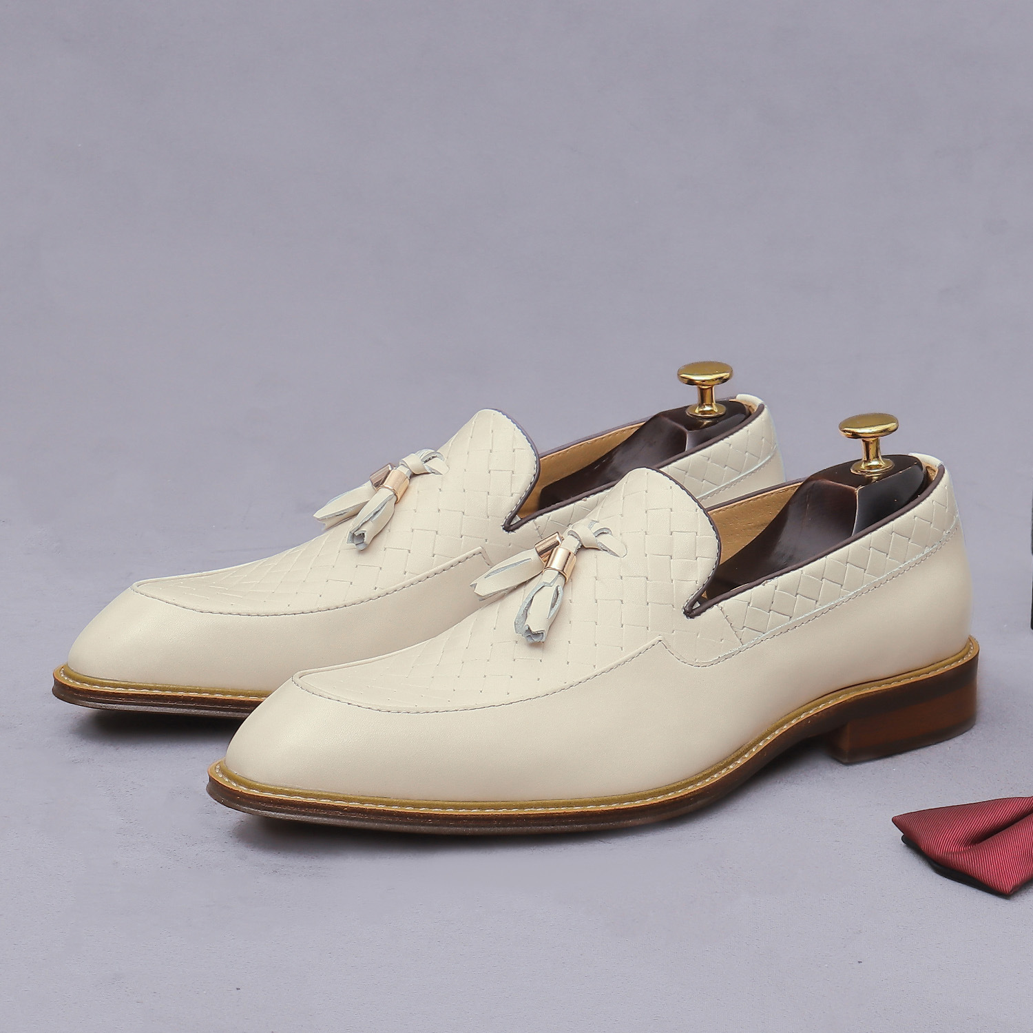 남성용 인조 가죽 페니 로퍼, 정교한 직조 질감의 태슬 - Men'S Shoes Smart 리뷰 및 가격