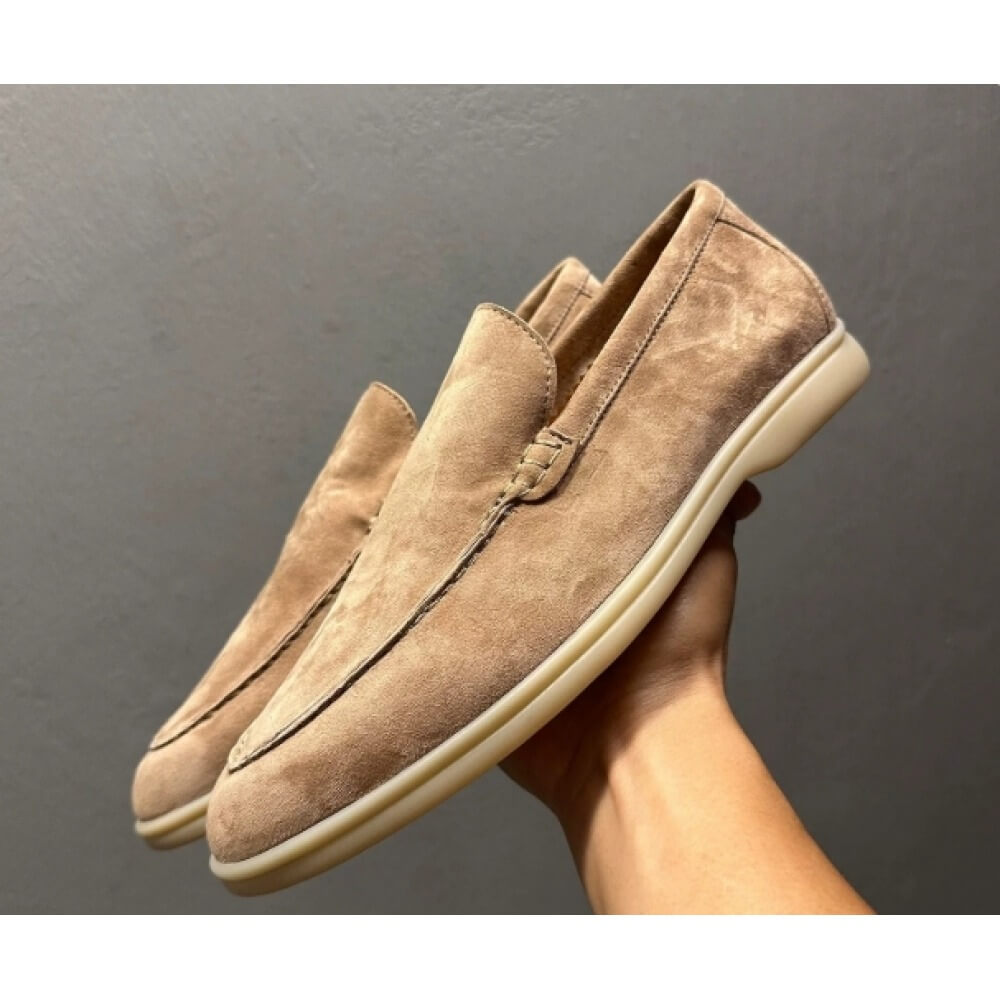럭셔리 베이지 스웨이드 캐주얼 로퍼 – 하루 종일 편안 - Men'S Shoes Smart 리뷰 및 가격