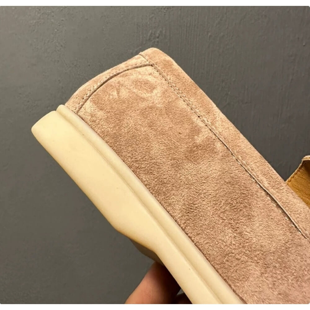 럭셔리 베이지 스웨이드 캐주얼 로퍼 – 하루 종일 편안 - Men'S Shoes Smart 리뷰 및 가격