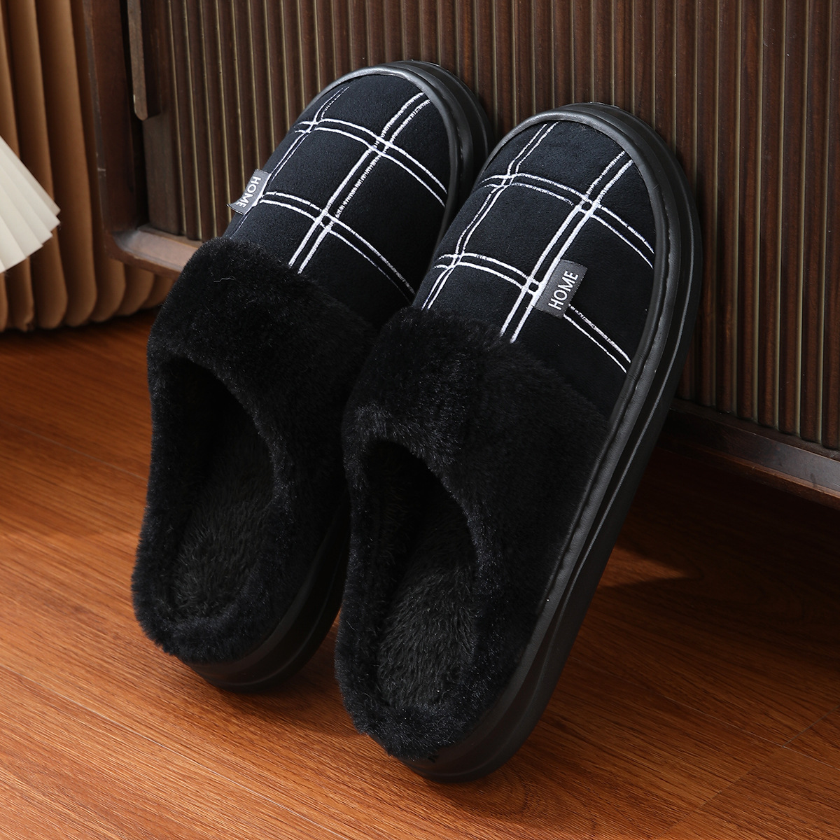남성용 EVA 하우스 슬리퍼 격자 무늬 따뜻하고 부드럽 - Men Shoes Xxl 리뷰 및 가격